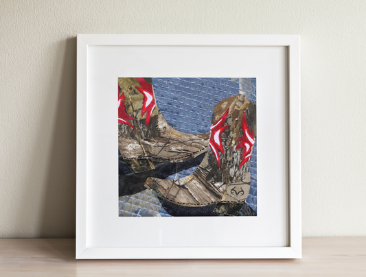 BOOTS Archival Print - unframed